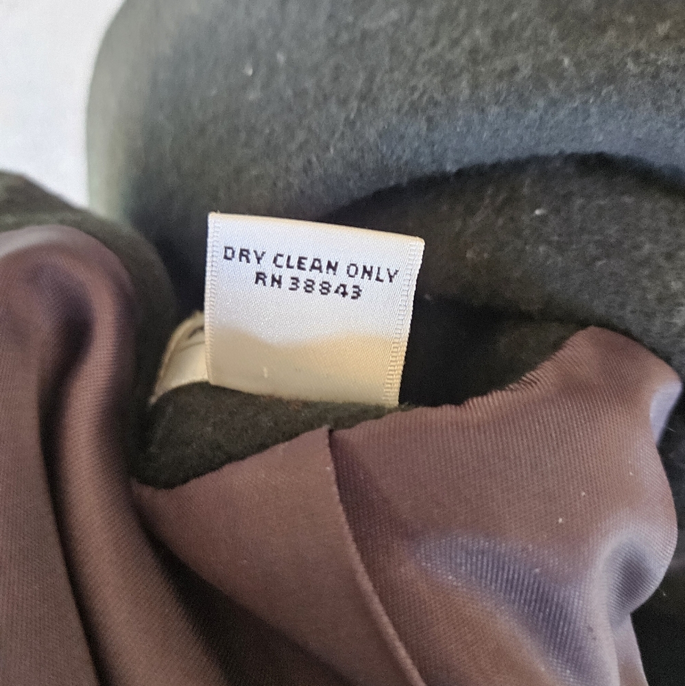 Preston & York Black Trench Coat - Picture 7 of 10